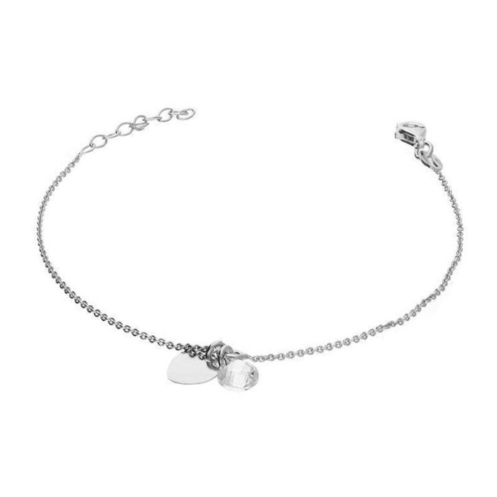 Srebrna bransoletka 925 SERDUSZKOZ CYRKONIĄ 1,60g Srebrna bransoletka 925 SERDUSZKOZ CYRKONIĄ 1,60g