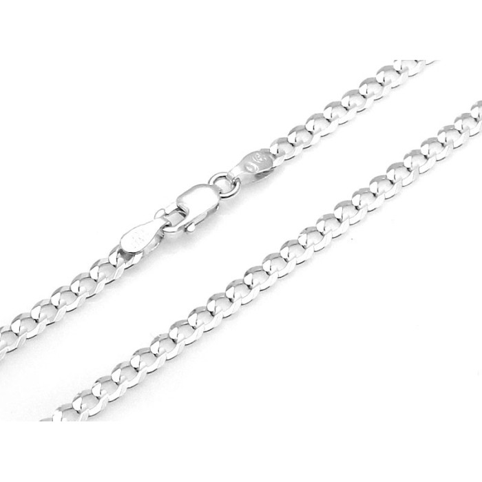 Srebrny łańcuszek 925 o splocie klasycznej pancerki 3.3mm unisex Srebrny łańcuszek 925 o splocie klasycznej pancerki 3.3mm unisex