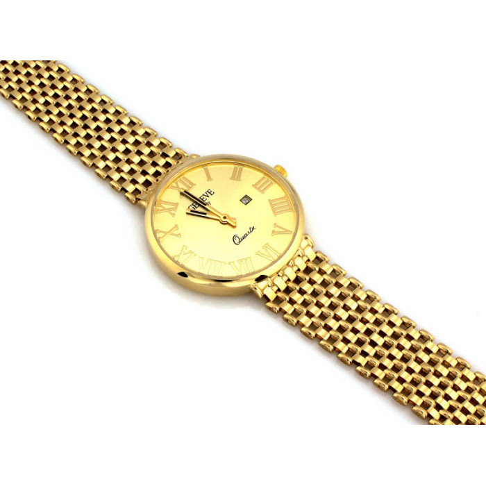 Złoty zegarek damski 585 okrągła tarcza Geneve 21,07 g Złoty zegarek damski 585 okrągła tarcza Geneve 21,07 g