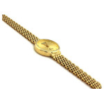 Złoty zegarek damski 585 okrągła tarcza Geneve 21,07 g