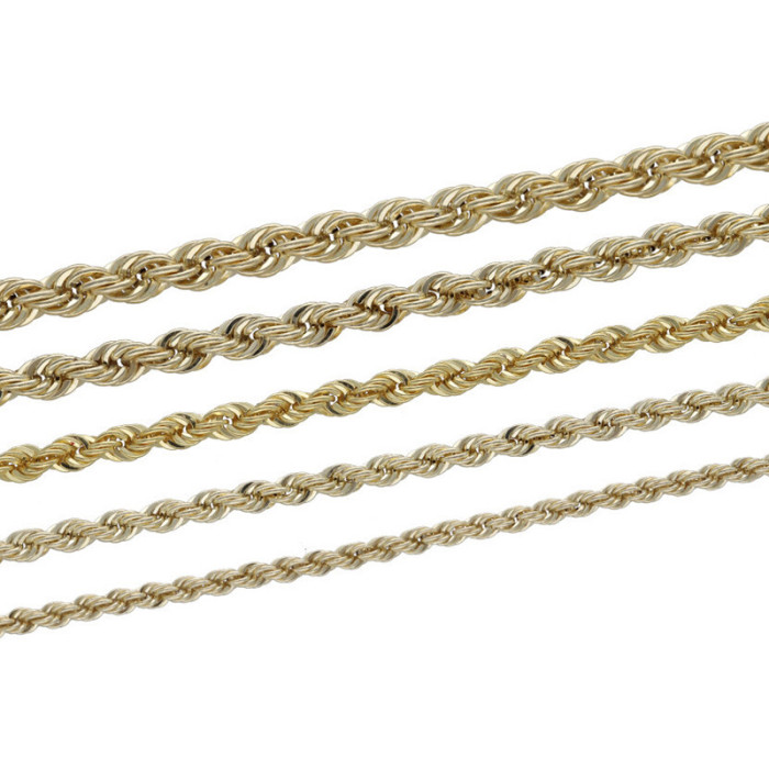 Złoty łańcuszek 585 55 cm elegancki Kordel 6,2g Złoty łańcuszek 585 55 cm elegancki Kordel 6,2g