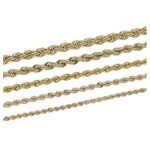 Złoty łańcuszek 585 55 cm elegancki Kordel  6,2g