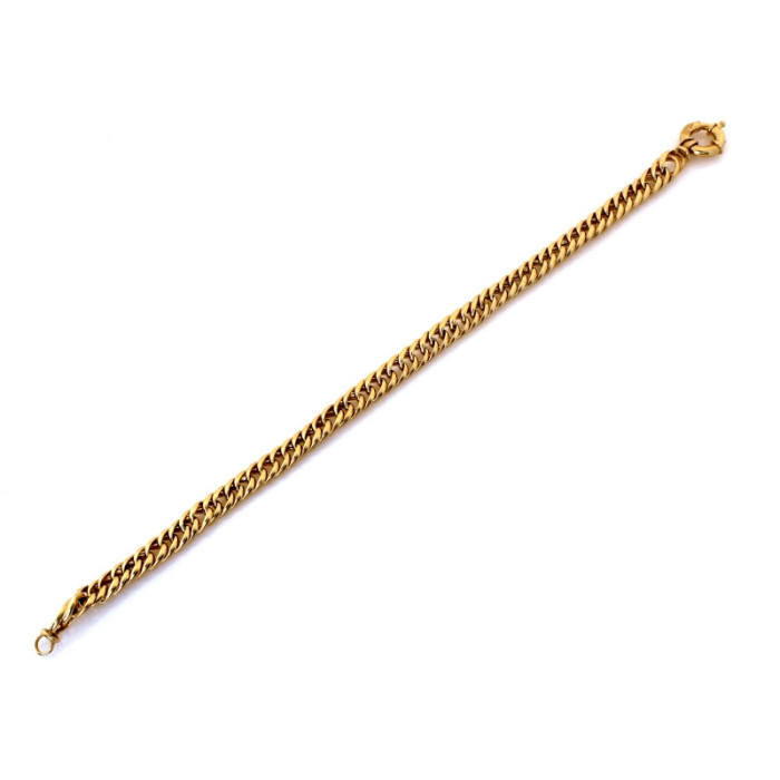Złota bransoletka 585 elegancka pancerka 5.2g Złota bransoletka 585 elegancka pancerka 5.2g