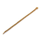 Złota bransoletka 585 elegancka pancerka 5.2g