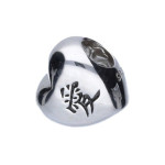 Srebrna zawieszka 925 beads serduszko 1,80g