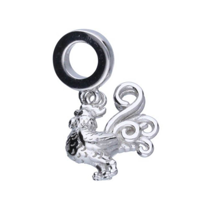 Srebrna zawieszka 925 beads na bransoletkę kogucik Srebrna zawieszka 925 beads na bransoletkę kogucik