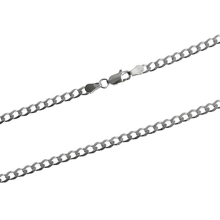 Srebrny łańcuszek 925 kobiecy elegancki o splocie pancerka 55cm Srebrny łańcuszek 925 kobiecy elegancki o splocie pancerka 55cm
