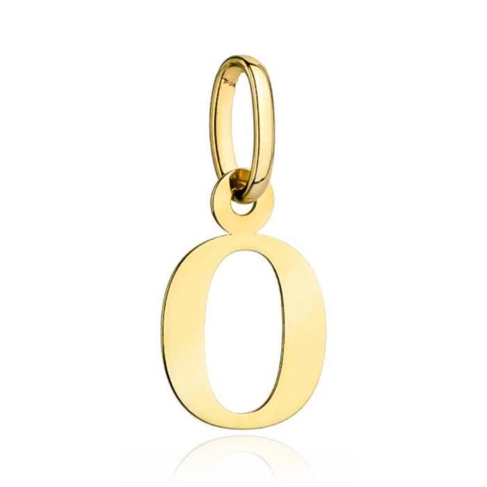 Zawieszka złota 585 14kt literka O wisiorek na łańcuszek symbol imienia na prezent Zawieszka złota 585 14kt literka O wisiorek na łańcuszek symbol imienia na prezent
