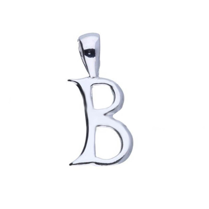 Srebrna zawieszka 925 oryginalna literka B Srebrna zawieszka 925 oryginalna literka B