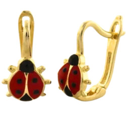 złote kolczyki 14K