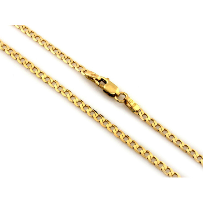 Złoty łańcuszek męski 585 klasyczny splot pancerka 60 cm 11,13 g Złoty łańcuszek męski 585 klasyczny splot pancerka 60 cm 11,13 g