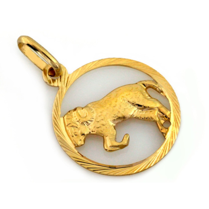 Złota zawieszka 585 znak zodiaku Baran klasyczna forma uniwersalna 14k s Złota zawieszka 585 znak zodiaku Baran klasyczna forma uniwersalna 14k s