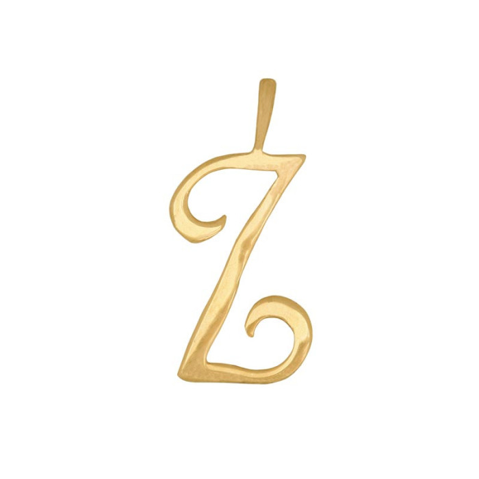 Złota przywieszka 585 FANTAZYJNA LITERA Z 0,70g Złota przywieszka 585 FANTAZYJNA LITERA Z 0,70g