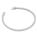 Złota bransoletka 585 z diamencikami 9,2g