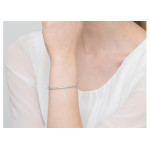 Złota bransoletka 585 z diamencikami 9,2g