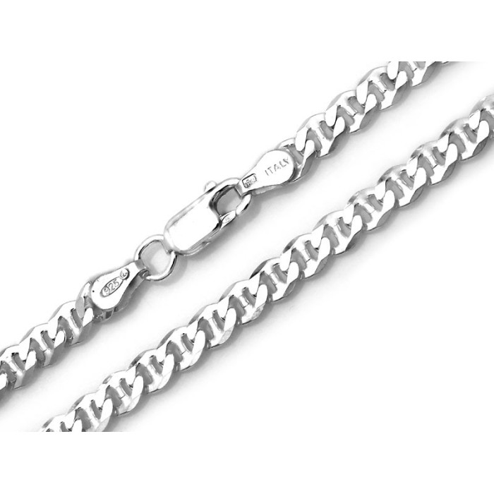 Łańcuszek srebrny 925 szeroka marina 7.5mm Łańcuszek srebrny 925 szeroka marina 7.5mm