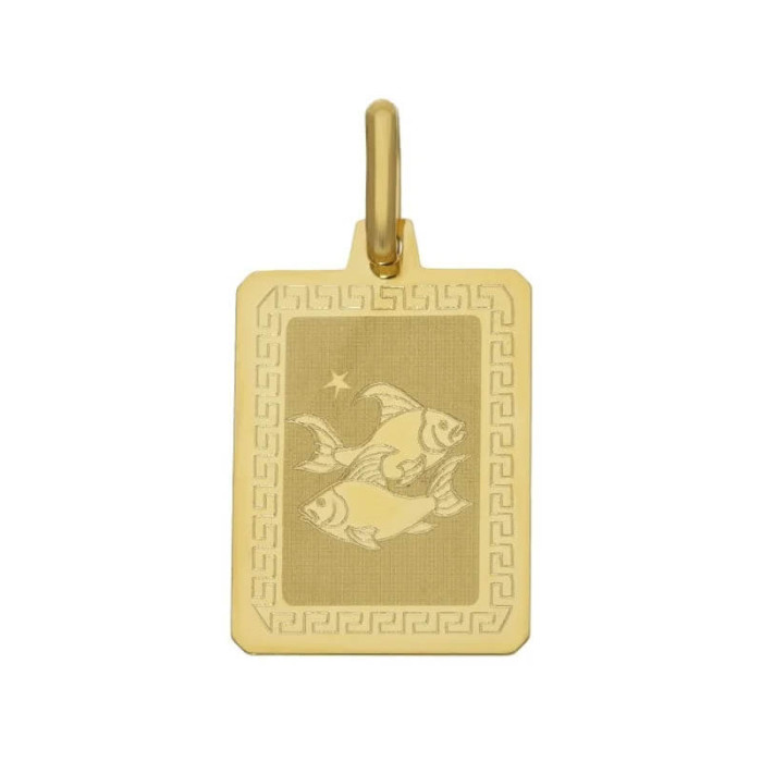 Złota przywieszka 585 ryba znak zodiaku wisiorek do łańcuszka 0,91g Złota przywieszka 585 ryba znak zodiaku wisiorek do łańcuszka 0,91g