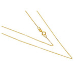 Złoty łańcuszek 585 SPLOT PANCER DIAMENTOWANY 50 cm 2,40g