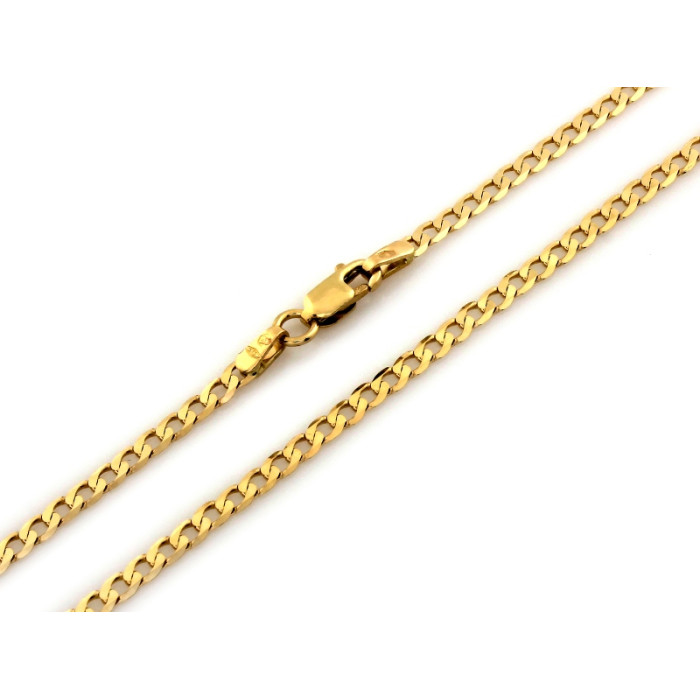 Złoty łańcuszek 585 pancerka szerokość 2.5mm długość 45-55cm 14k Złoty łańcuszek 585 pancerka szerokość 2.5mm długość 45-55cm 14k