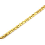 Złota bransoletka 585 masywna z grubego łańcuszka długość 20-22cm 14k