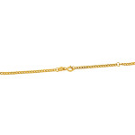 Ekskluzywny złoty naszyjnik 585 z czarnymi onyksami długość 45cm 14k