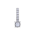 Srebrna zawieszka 925 elegancka z cyrkoniami 1,72g