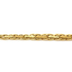 Efektowny złoty naszyjnik 585 gruby łańcuch dł. 45cm 14k
