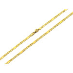 Złoty łańcuszek 585 gruby oryginalny splot uniwersalny 50-55cm 14k