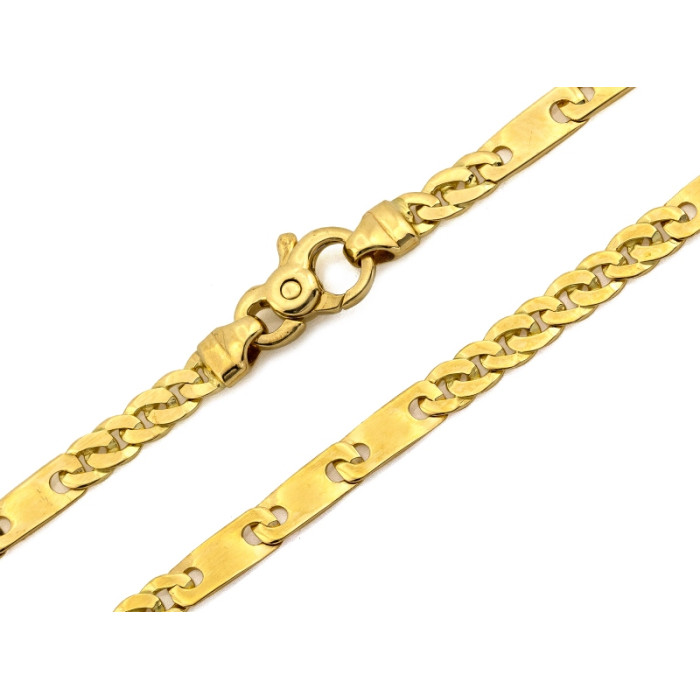 Uniwersalny złoty łańcuszek 585 oryginalny splot długość 50cm 14k Uniwersalny złoty łańcuszek 585 oryginalny splot długość 50cm 14k