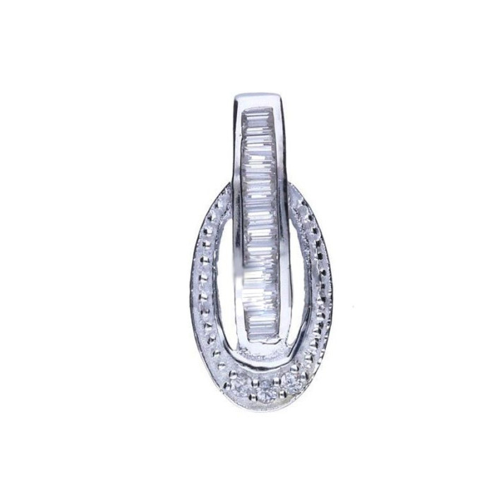 Srebrna zawieszka 925 ELEGANCKA Z CYRKONIAMI 1,82g Srebrna zawieszka 925 ELEGANCKA Z CYRKONIAMI 1,82g