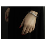Srebrna bransoletka 925  sztywna bangle 6,65 g