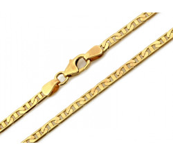 Złoty łańcuszek 585 Marina Gucci szerokość 2.8mm długość 50-55cm 14k