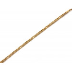 Złota bransoletka 375 błyszcząca z ruchomych elementów uniwersalna 19-20cm 9k