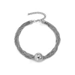 Naszyjnik łańcuszki elegancki choker