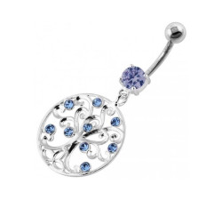 kolczyki 925 piercing gładkie