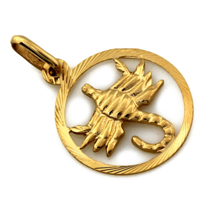 Złota zawieszka 375 znak zodiaku skorpion mistyczna astrologiczna 9k Złota zawieszka 375 znak zodiaku skorpion mistyczna astrologiczna 9k