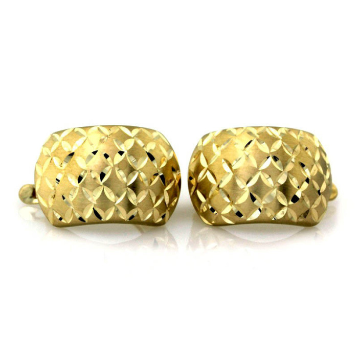 ZŁOTE KOLCZYKI 333 FREZOWANA BLASZKI 8KT 2,33 g ZŁOTE KOLCZYKI 333 FREZOWANA BLASZKI 8KT 2,33 g