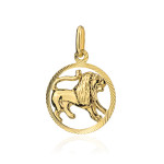 Zawieszka znak 585 zodiaku LEW