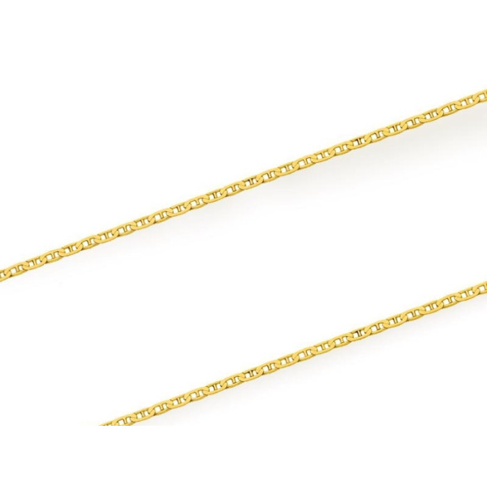 Złoty łańcuszek 375 klasyczny elegancki splot marina 60 cm 3,06g Złoty łańcuszek 375 klasyczny elegancki splot marina 60 cm 3,06g