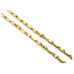 Złoty łańcuszek 585 mocny splot 60cm prezent 17.2g