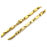 Złoty łańcuszek 585 mocny splot 60cm prezent 17.2g