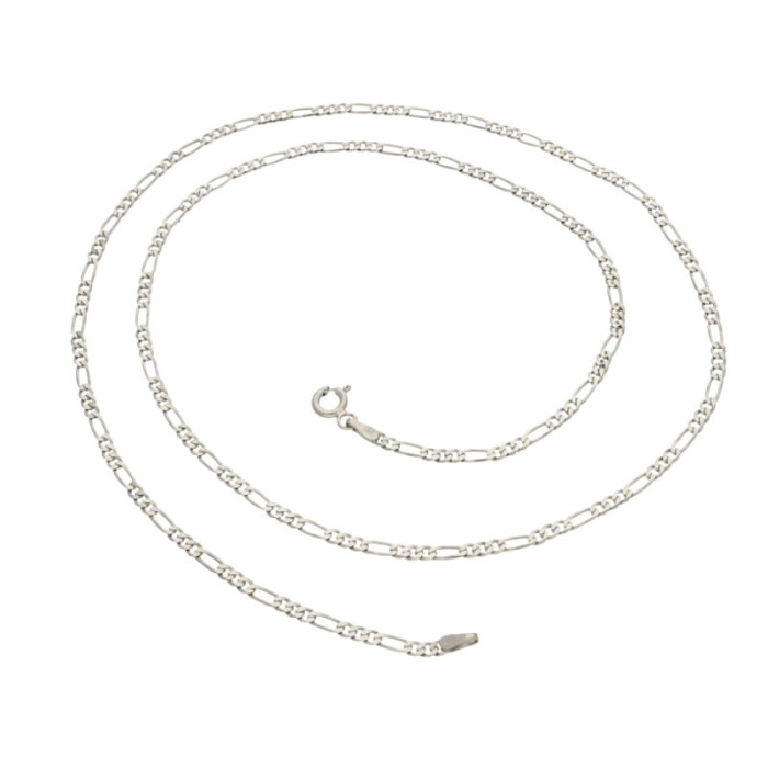50cm ŁAŃCUCH 6,35g SREBRNY MĘSKI 925 FIGARO 3mm 50cm ŁAŃCUCH 6,35g SREBRNY MĘSKI 925 FIGARO 3mm