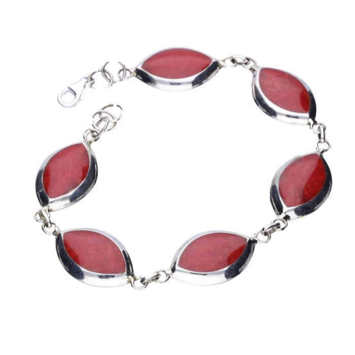 Srebrna bransoletka 925 z dużymi elementami 9,60g Srebrna bransoletka 925 z dużymi elementami 9,60g