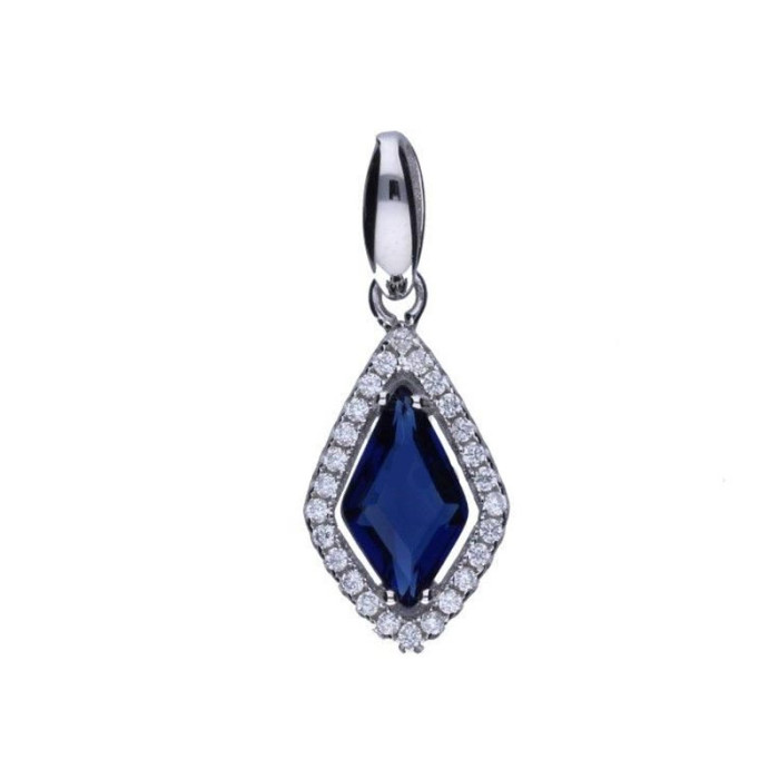 Srebrna zawieszka 925 ELEGANCKA Z CYRKONIAMI 1,53g Srebrna zawieszka 925 ELEGANCKA Z CYRKONIAMI 1,53g