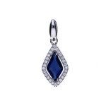 Srebrna zawieszka 925 ELEGANCKA Z CYRKONIAMI 1,53g