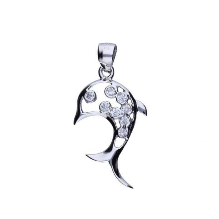Srebrna przywieszka 925 delfinek 1,76g Srebrna przywieszka 925 delfinek 1,76g