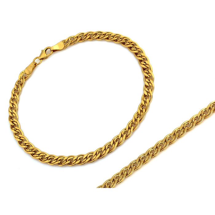Bransoletka łańcuszkowa Monalisa 4.4 mm 585 złoto żółte klasyczna Bransoletka łańcuszkowa Monalisa 4.4 mm 585 złoto żółte klasyczna