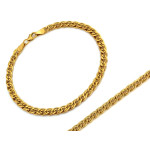 Bransoletka łańcuszkowa Monalisa 4.4 mm 585 złoto żółte klasyczna