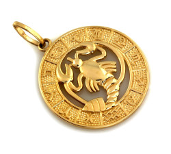 Zawieszka złoto 585 zodiak Rak znak zodiaku wyjątkowa ozdoba