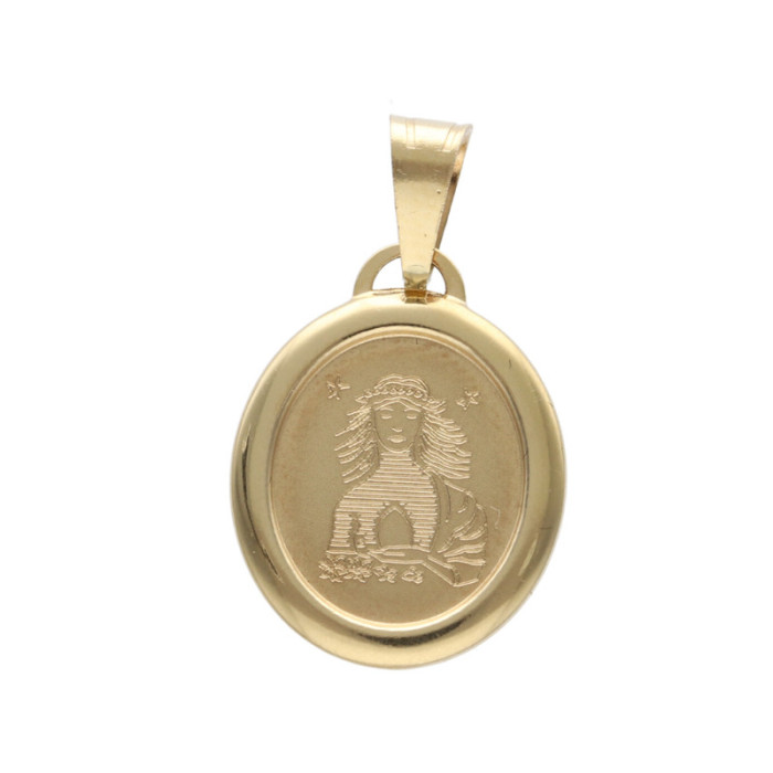 Złota przywieszka 585 panna znak zodiaku 0,98g Złota przywieszka 585 panna znak zodiaku 0,98g